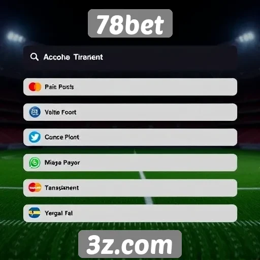 Métodos de pagamento aceitos no 78bet